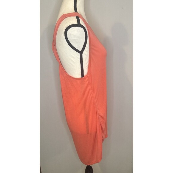 Athleta Yogini Racerback CORAL Tank Top Active Gym Work Out Stretch Flowy Sz M - Picture 2 of 9
